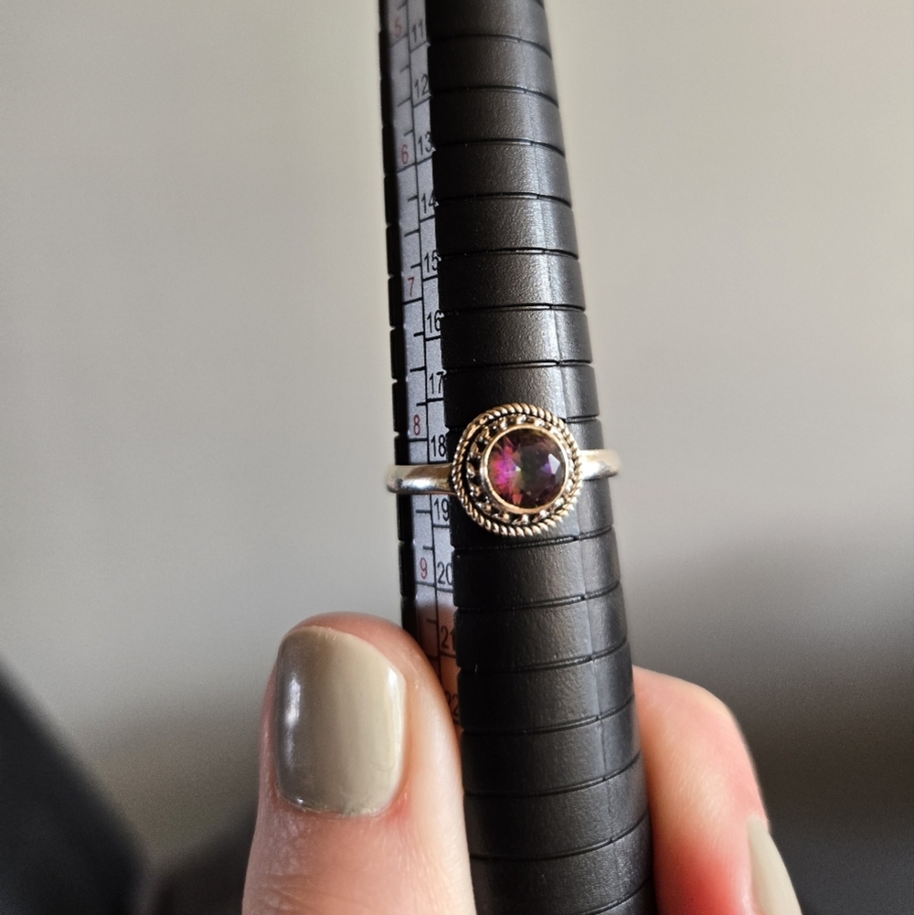Gemstone Sterling Silver Ring 17